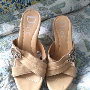 Dior Open-toe Peace Heels Size EU 39.5 or US 9